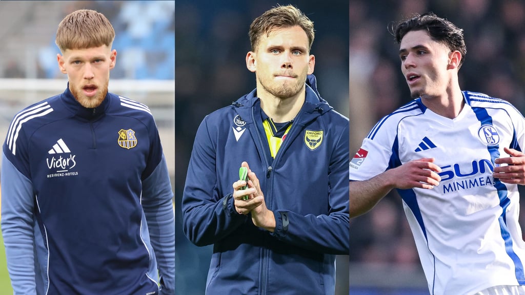 Auf der FCM-Wunschliste im vergangenen Sommer: Joel Bichsel, Nik Prelec, Soufiane El-Faouzi (v.l.).