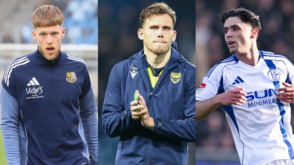 Auf der FCM-Wunschliste im vergangenen Sommer: Joel Bichsel, Nik Prelec, Soufiane El-Faouzi (v.l.).