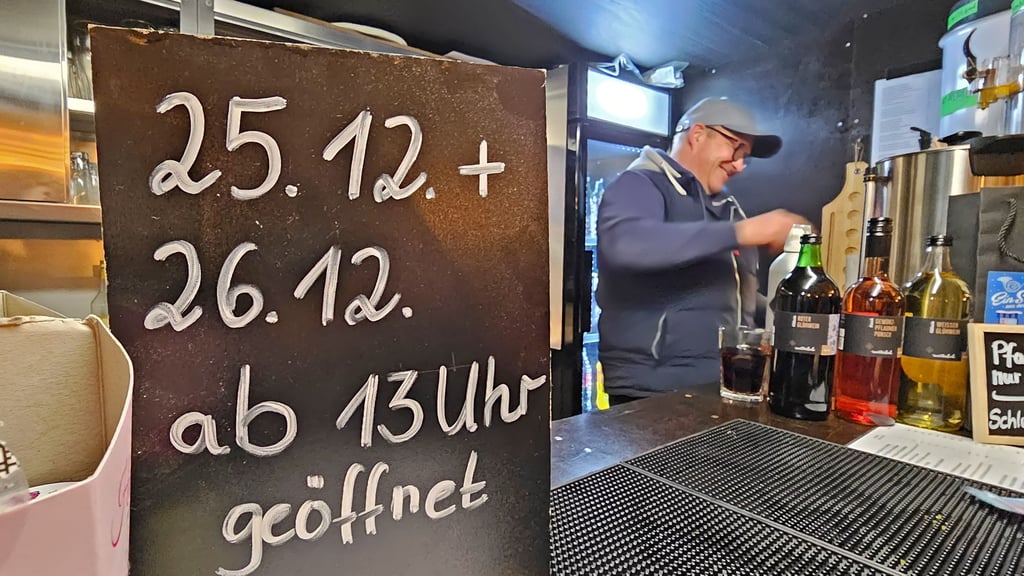 Der Wintermarkt von Denis Bromann geht zu den Weihnachtsfeiertagen in die Verlängerung.
