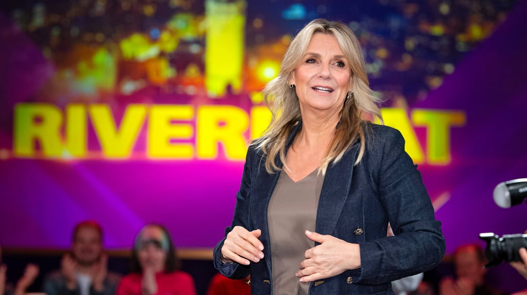 Kim Fisher moderiert die Talkshow "Riverboat" im MDR. Doch jetzt geht es erst einmal in die Weihnachtspause für sie.