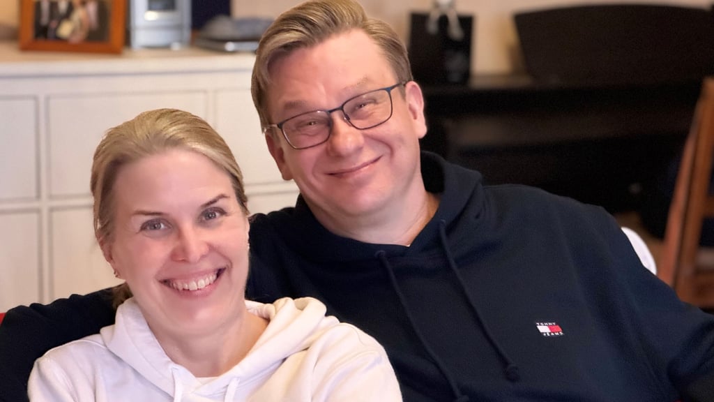 Jenni und Juha Koskela müssen zu Weihnachten immer arbeiten.