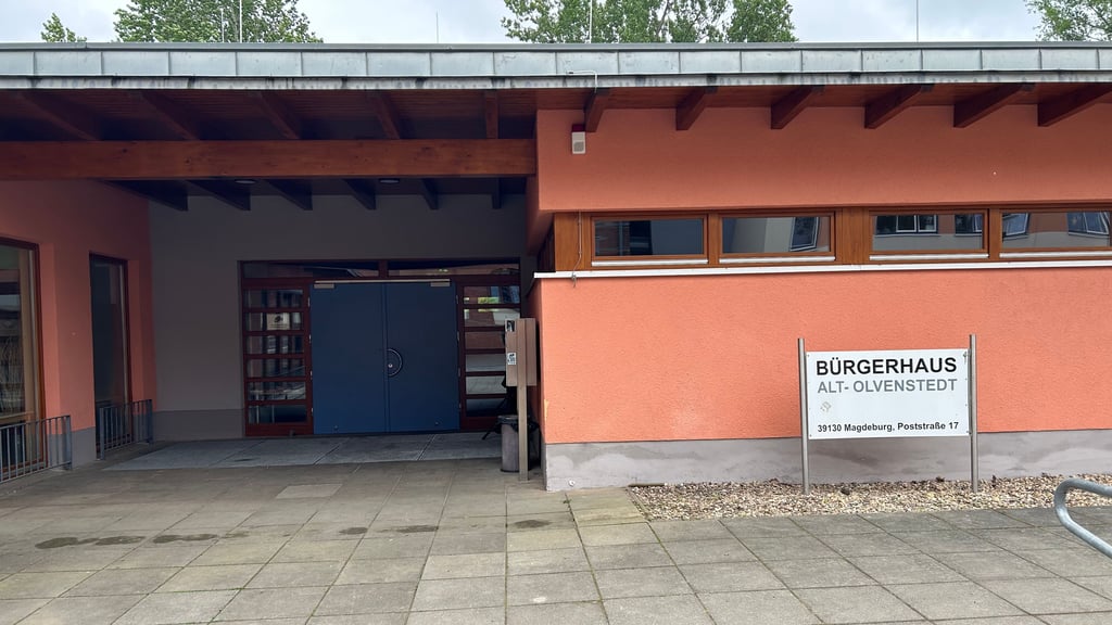 Das Bürgerhaus in Magdeburg-Olvenstedt können die Räumlichkeiten gemietet werden - sowohl für private als auch für politische Veranstaltungen. Nun gab es Ärger bei einer Feier der AfD. 