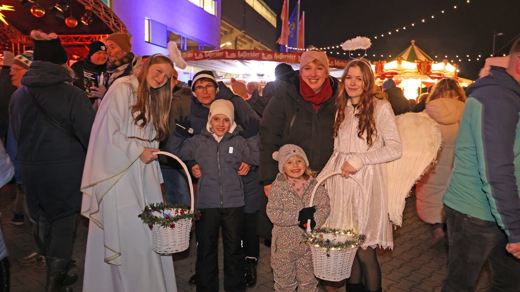 Weihnachtssingen 2025 in Magdeburg.