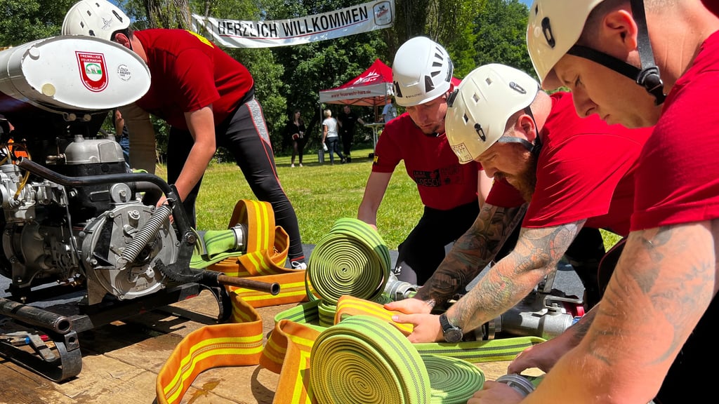Die Kameraden aus Rübeland sind bei vielen Feuerwehrsport-Wettkämpfen aktiv.