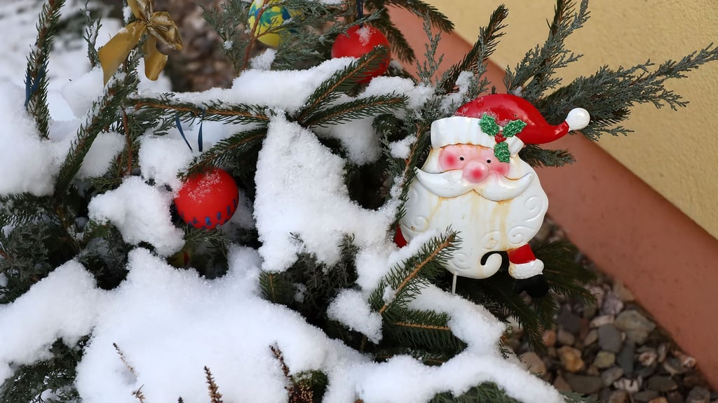 Weihnachten im Schnee - darauf kann man sich in Mansfeld-Südharz nicht verlassen.