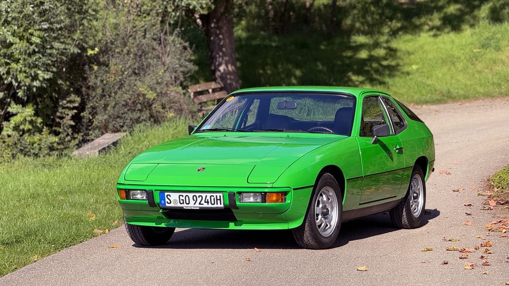 So knallig, dass es fast wehtut: Dieses Grün zeugt ganz eindeutig vom Geschmack der 1970er-Jahre.