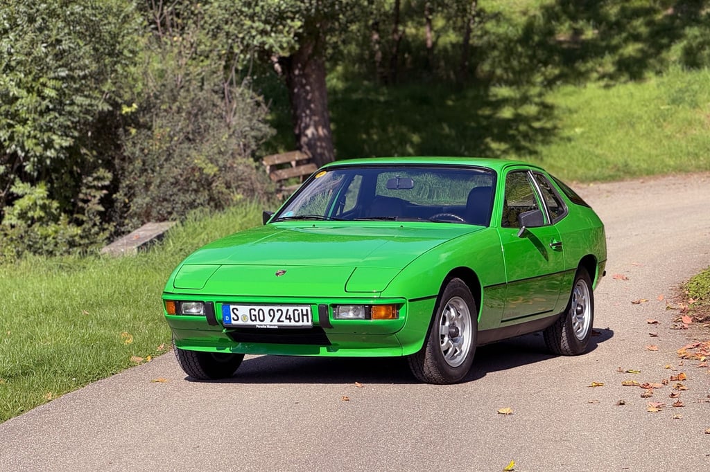 So knallig, dass es fast wehtut: Dieses Grün zeugt ganz eindeutig vom Geschmack der 1970er-Jahre.