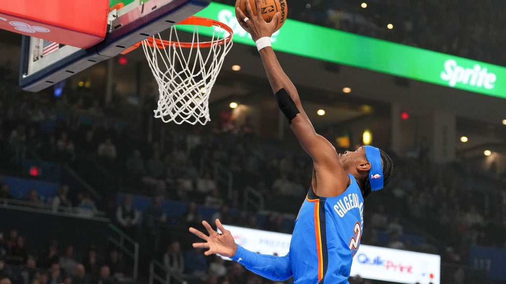 Bester Werfer der Partie: Shai Gilgeous-Alexander führte die Oklahoma City Thunder zum Sieg gegen die Memphis Grizzlies. (Archivfoto)