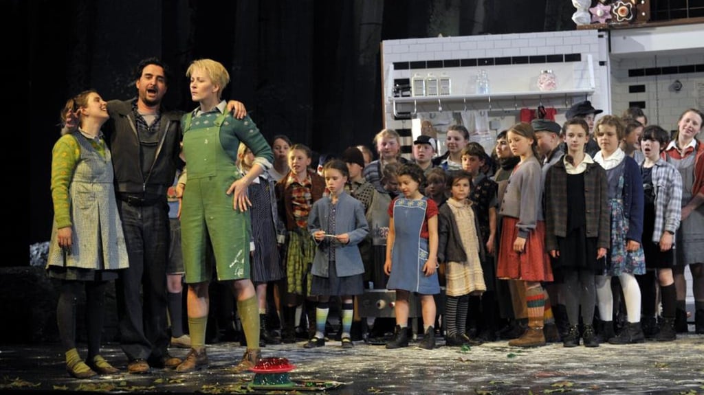 "Hänsel und Gretel" im Magdeburger Opernhaus.