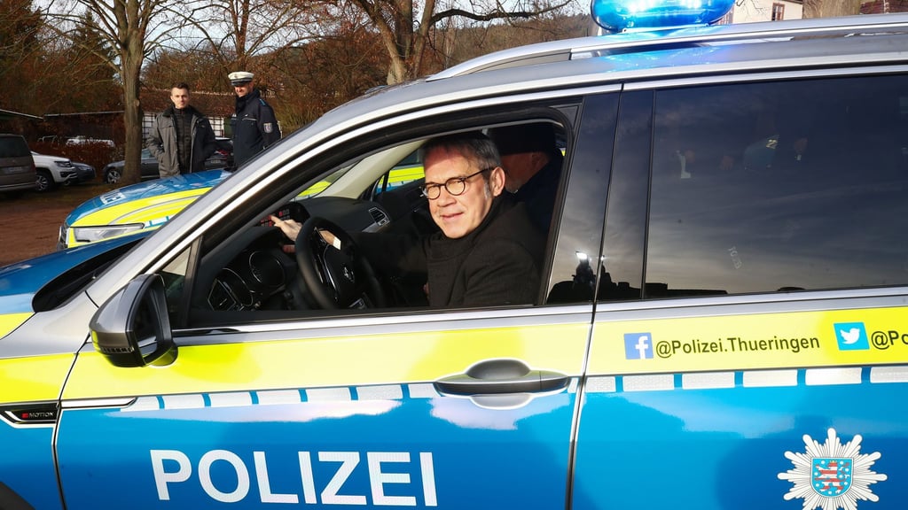 Für die Erneuerung und Ergänzung des Fuhrparks bei der Thüringer Polizei sind mehrere Millionen Euro im Doppelhaushalt eingestellt. (Archivbild)