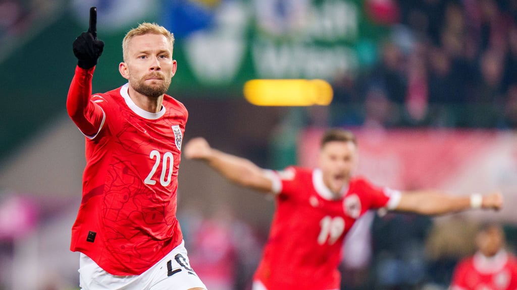 Ex-RB-Prodi Konrad Laimer (l.) wird erstmals Österreichs Fußballer des Jahres. Zweiter wird RB-Spieler Christoph Baumgartner.