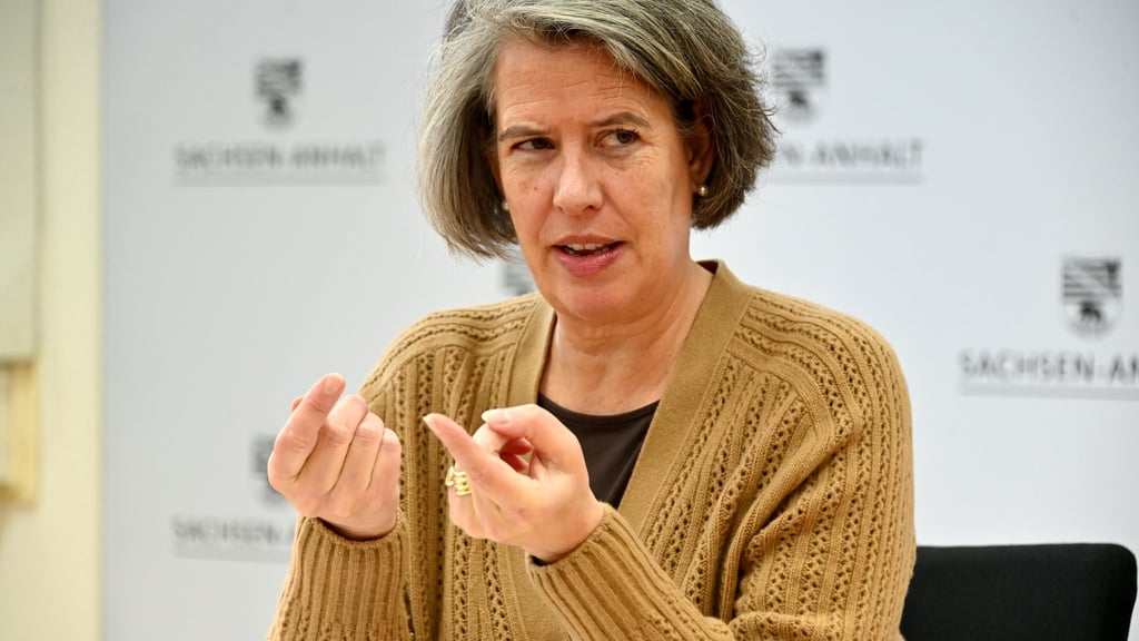 Sachsen-Anhalts Innenministerin Tamara Zieschang (CDU).
