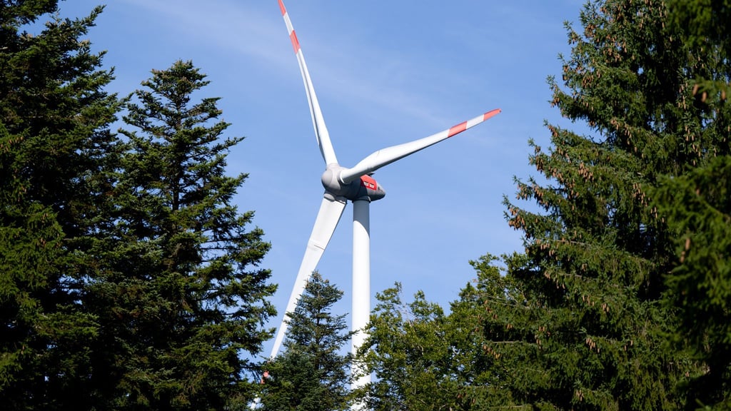 Kommen nach Gesetzesänderung viele Windräder in Thüringens Wälder? (Illustration)