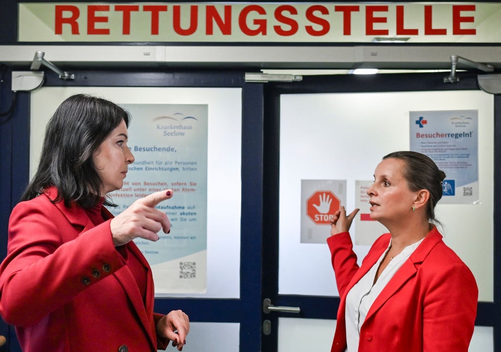 Brandenburgs Gesundheitsministerin Britta Müller (BSW) sieht eine angespannte Situation für die Krankenhäuser. (Archivbild)