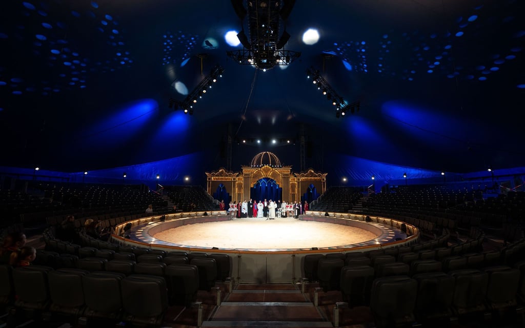 Der Circus Krone feierte am ersten Weihnachtstag die Premiere seines Winterprogramms, das in diesem Jahr unter dem Motto „Ich. Du. Wir. Krone“ steht. (Archivbild)