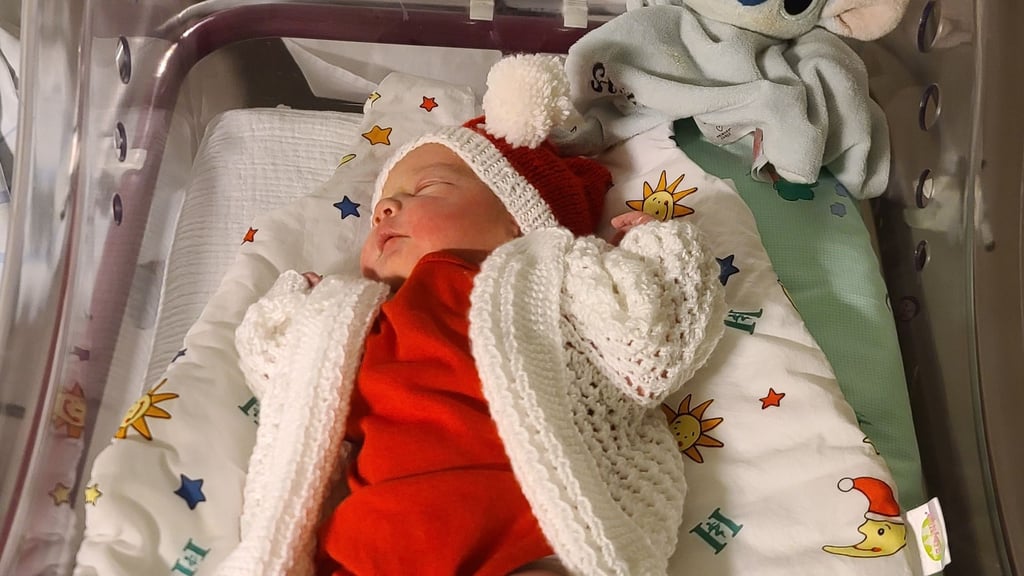 Maja ist an Heiligabend in der Helios Klinik in Köthen geboren. Ihre Eltern kommen aus Groß Rosenburg.