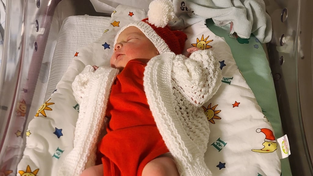 Maja ist an Heiligabend in der Helios Klinik in Köthen geboren. Ihre Eltern kommen aus Groß Rosenburg.