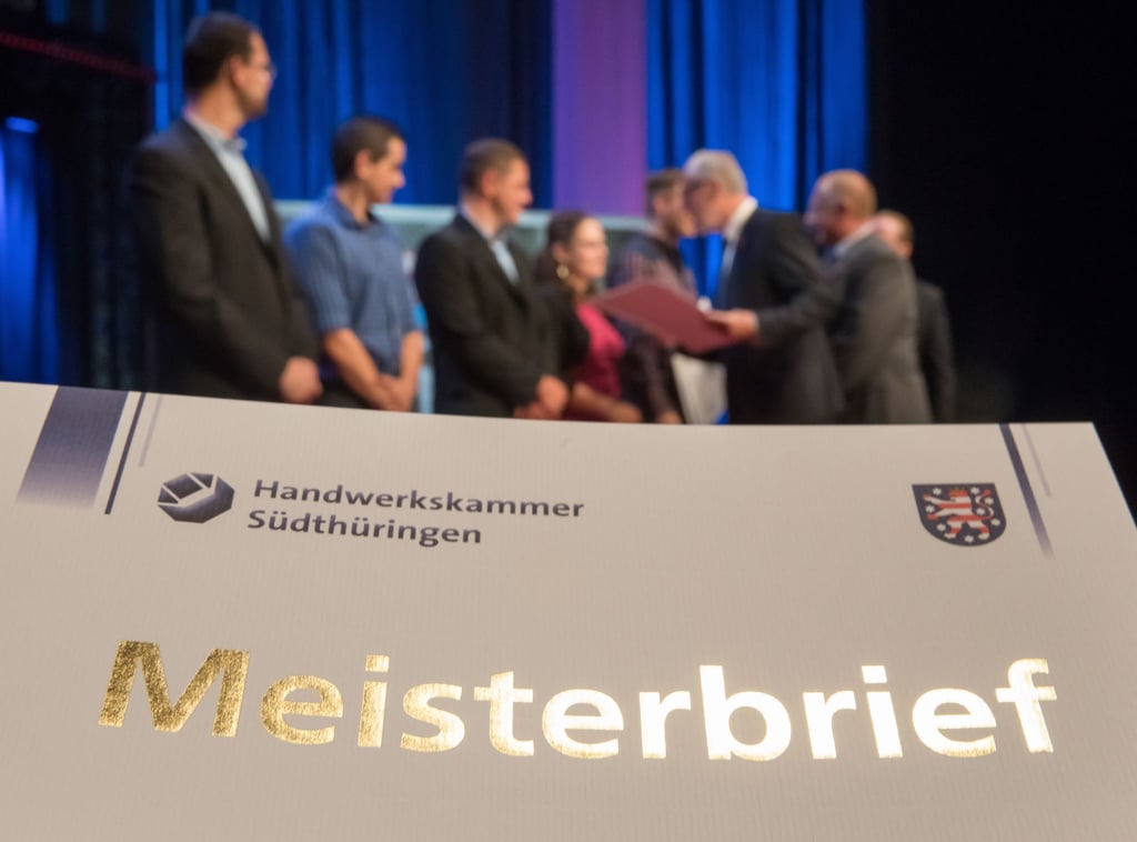 Die Meisterausbildung ist in Thüringen künftig kostenfrei. (Symbolbild)
