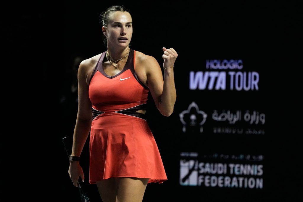 Aryna Sabalenka trifft im Duell der Geschlechter auf Nick Kyrgios. (Archivbild)
