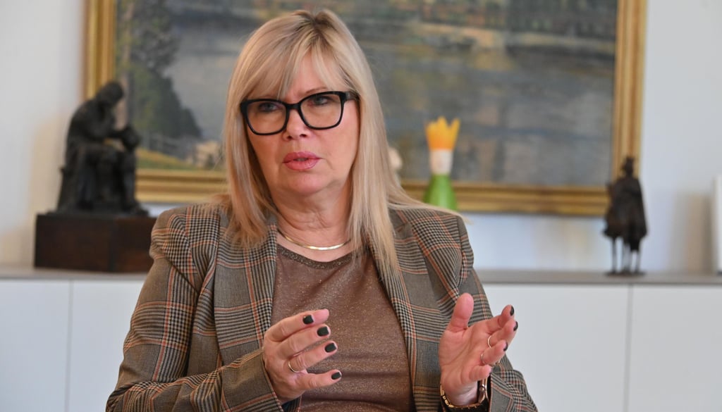 Im ersten Teil des großen Jahresinterviews spricht Oberbürgermeisterin Simone Borris über das Attentat und die Zukunft des Weihnachtsmarktes.