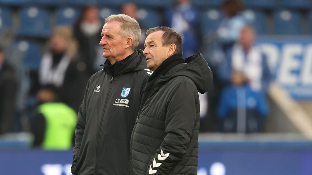 Mit einigen Akteuren planen sie nicht mehr: Trainer Petrik Sander (l.) und Sportchef Otmar Schork.