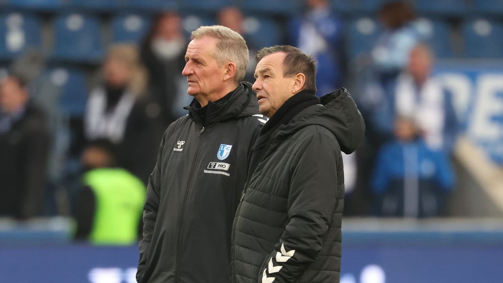 Mit einigen Akteuren planen sie nicht mehr: Trainer Petrik Sander (l.) und Sportchef Otmar Schork.