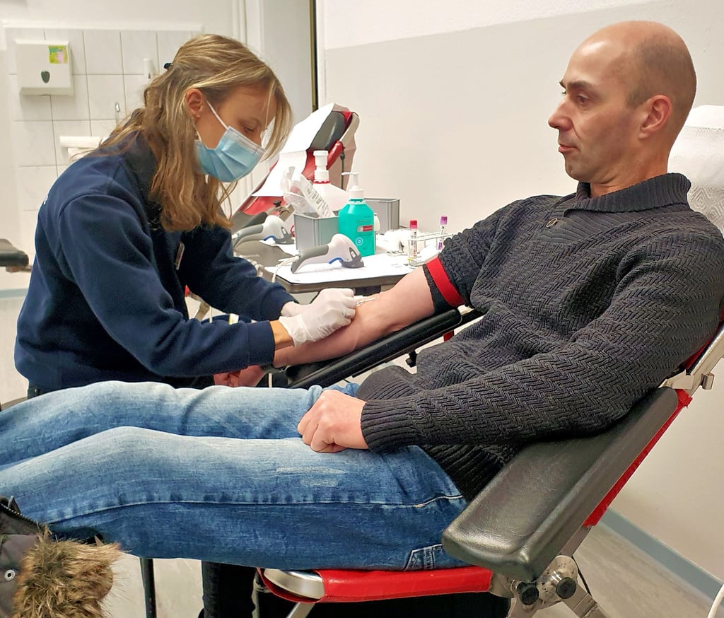 Blutspende in Kleinpaschleben: Am 29. Dezember ist es wieder soweit.