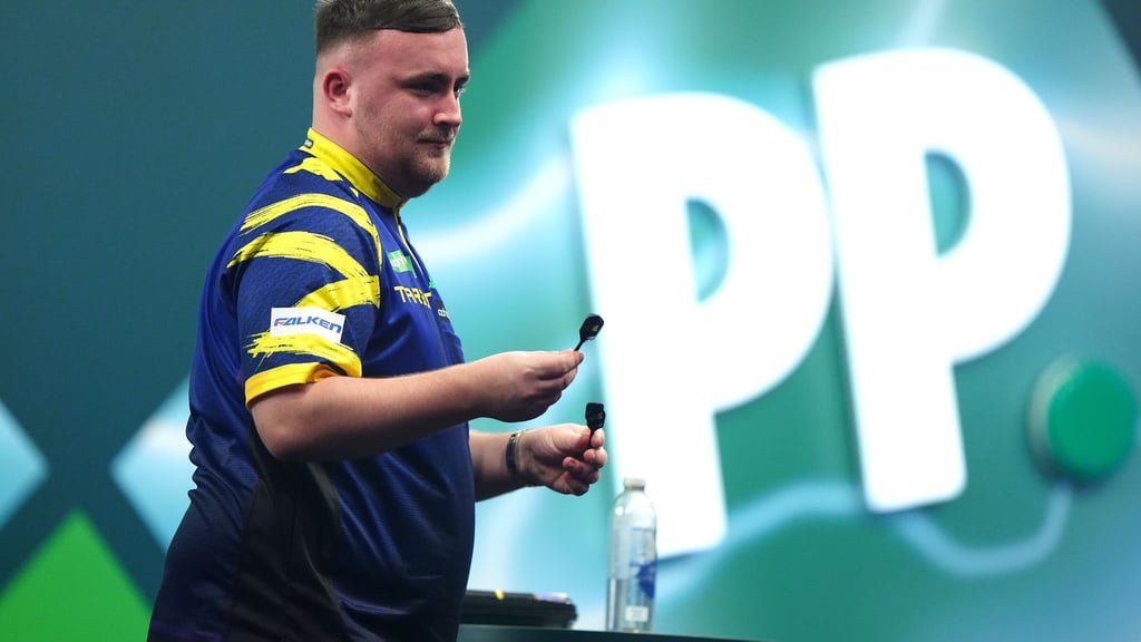 Luke Littler musste sich als Kind einer Operation an den Augen unterziehen. (Archivbild)