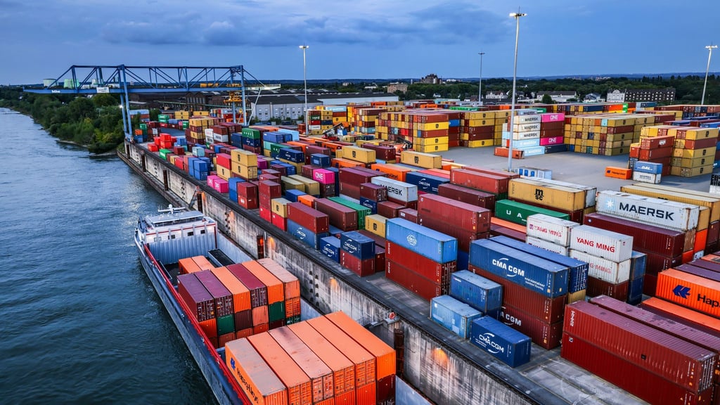 Schwieriger Bedingungen für Thüringens Außenhandel (Illustration).