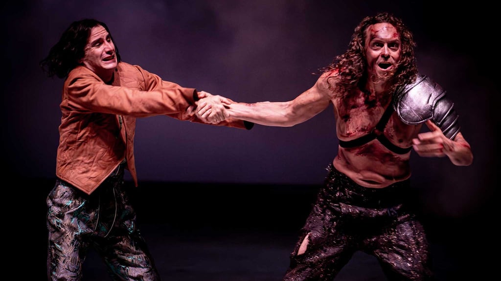 Szene aus "Tannhäuser" in Magdeburg.