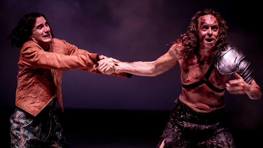 Szene aus "Tannhäuser" in Magdeburg.