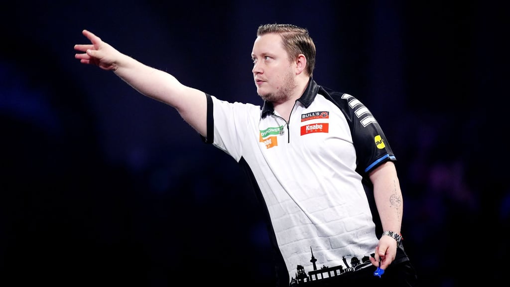 Martin Schindler forderte in der dritten Runde Ryan Searle - und schied aus.