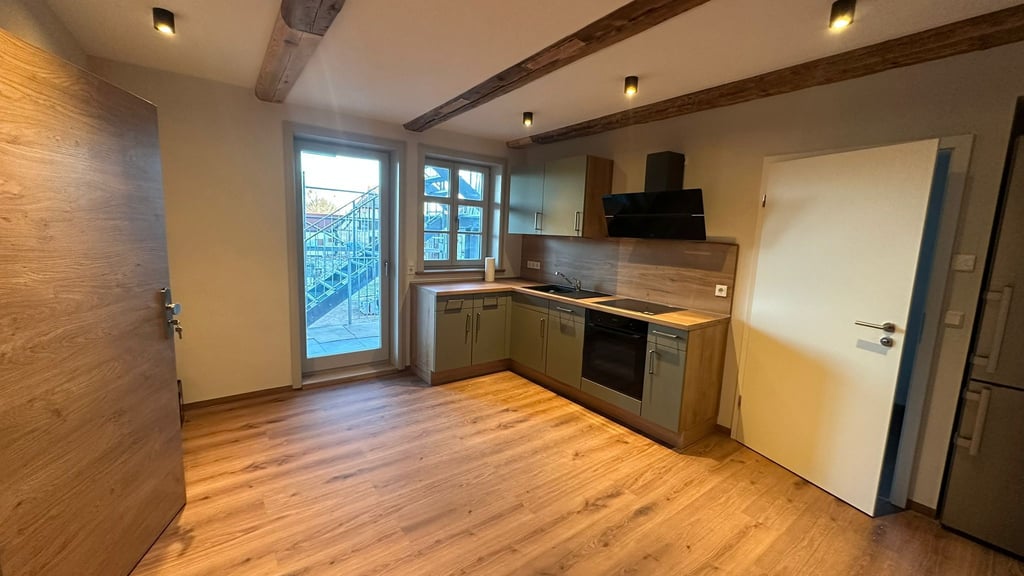 Die Sanierung ist abgeschlossen, die Wohnungen in der Mittelstraße 1 in Harzgerode bezugsfertig.