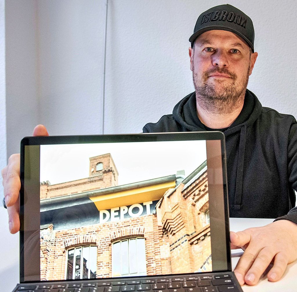 Jörg Schnurre hat sich für die Förderung „Sanierung kommunaler Sportstätten“ des Bundes für das Depot in der Schultheißbrauerei eingesetzt.