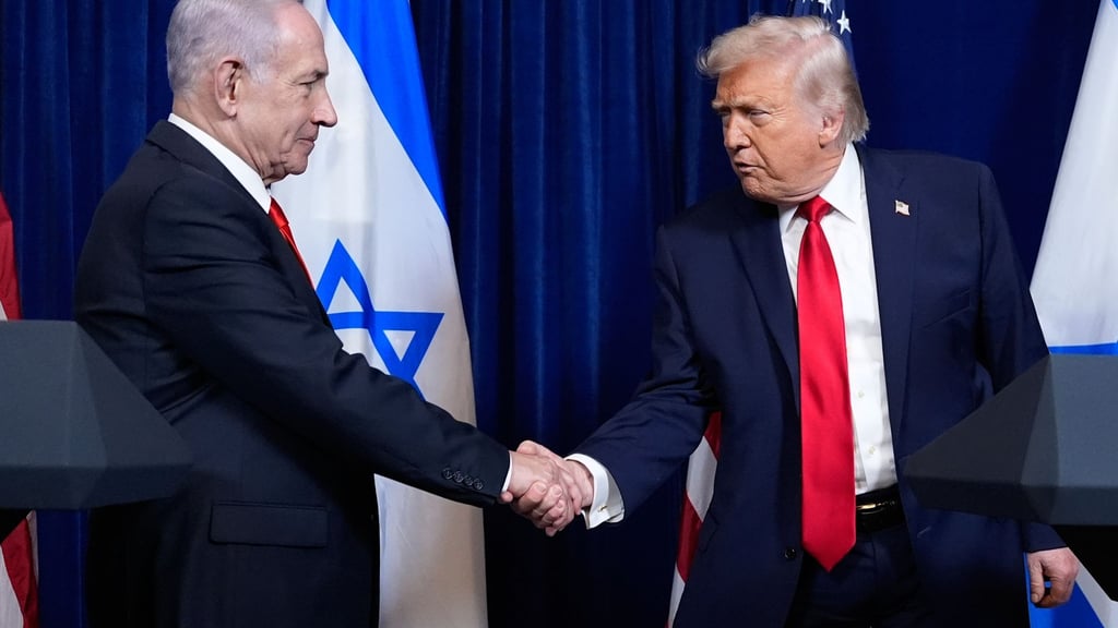 US-Präsident Trump und Israels Premier Netanjahu sehen den Iran weiter als Bedrohung.