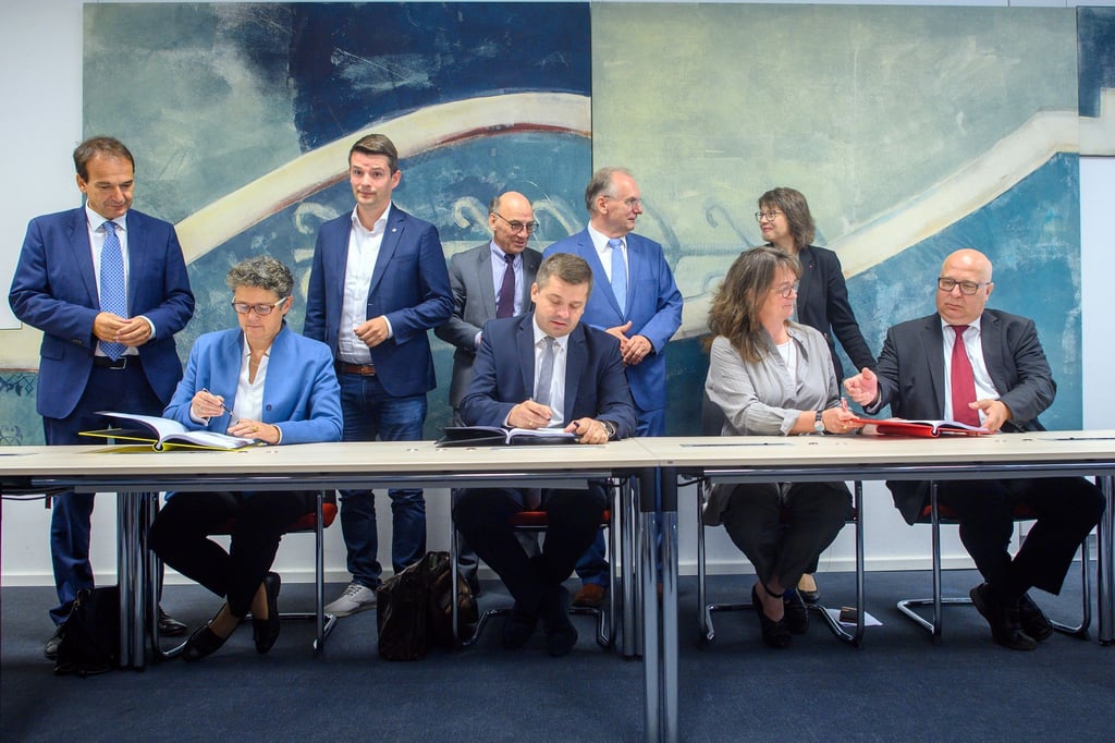 Vor etwas mehr als vier Jahren haben sich CDU, SPD und FDP in Sachsen-Anhalt auf eine Zusammenarbeit verständigt. (Archivbild)
