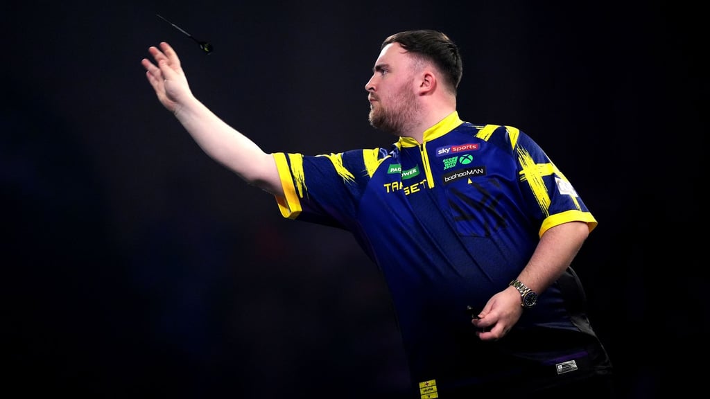 Luke Littler entschied das Duell mit Rob Cross für sich