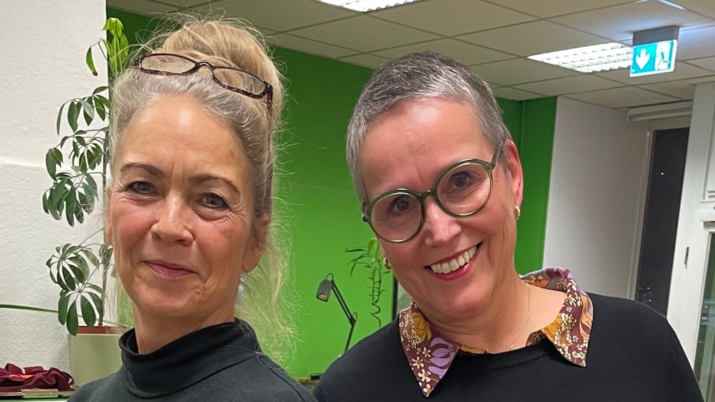 Conny Müller (links) und Stephanie Krawehl sind die neuen Sprecherinnen der Magdeburger Stadtteilgruppe Stadtfeld/Diesdorf vom Bündnis 90/Die Grünen. 