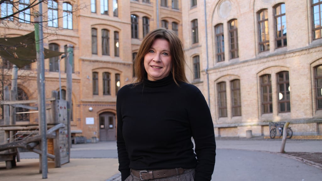 Anja Lehmann ist nach dem Weggang des neuen Bildungsministers Jan Riedel kommissarische Schulleiterin des Feininger-Gymnasiums in Halle.
