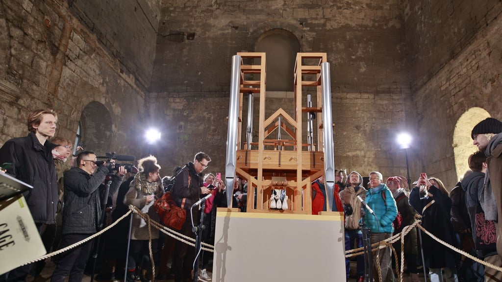 Bei den Klangwechseln an der Orgel in der Burchardi-Kirche ist der Andrang groß, 2026 steht der nächste Klangwechsel an. (Archivbild)