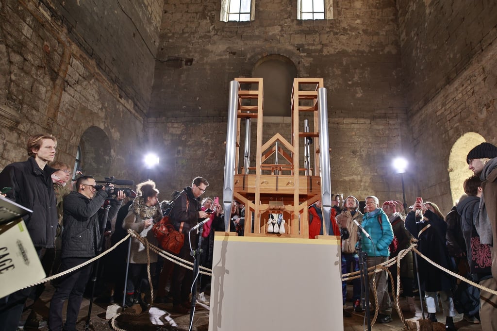 Bei den Klangwechseln an der Orgel in der Burchardi-Kirche ist der Andrang groß, 2026 steht der nächste Klangwechsel an. (Archivbild)