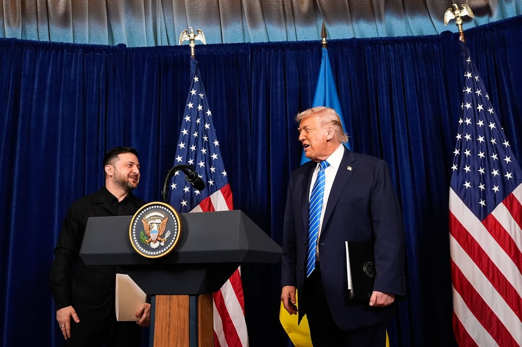 Laut US-Präsident Trump sind die Verhandlungen über einen Frieden in der Ukraine auf einem guten Weg. (Archivbild)