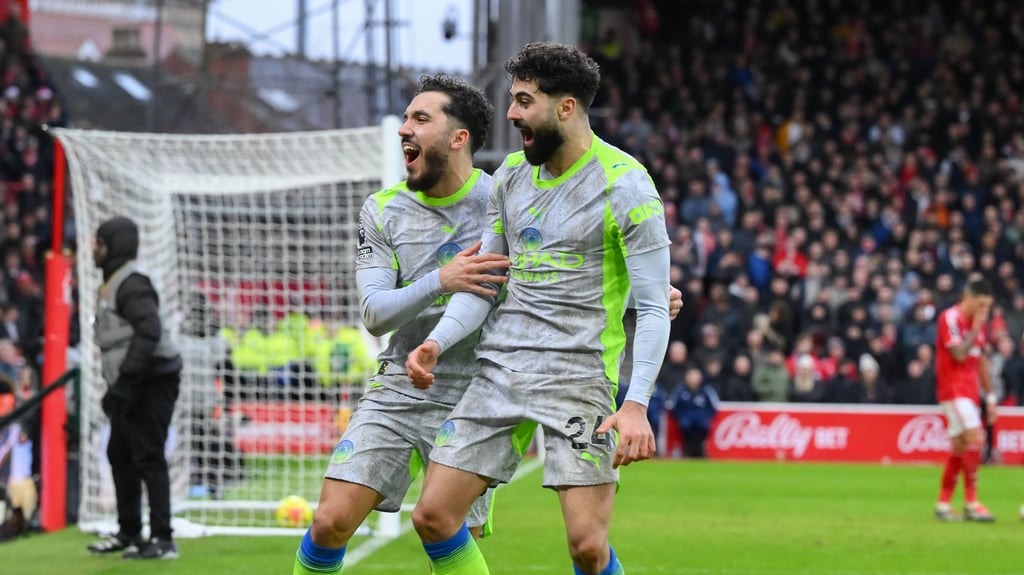 Josko Gvardiol legte für Rayan Cherki auf.