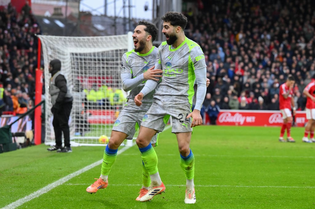 Josko Gvardiol legte für Rayan Cherki auf.