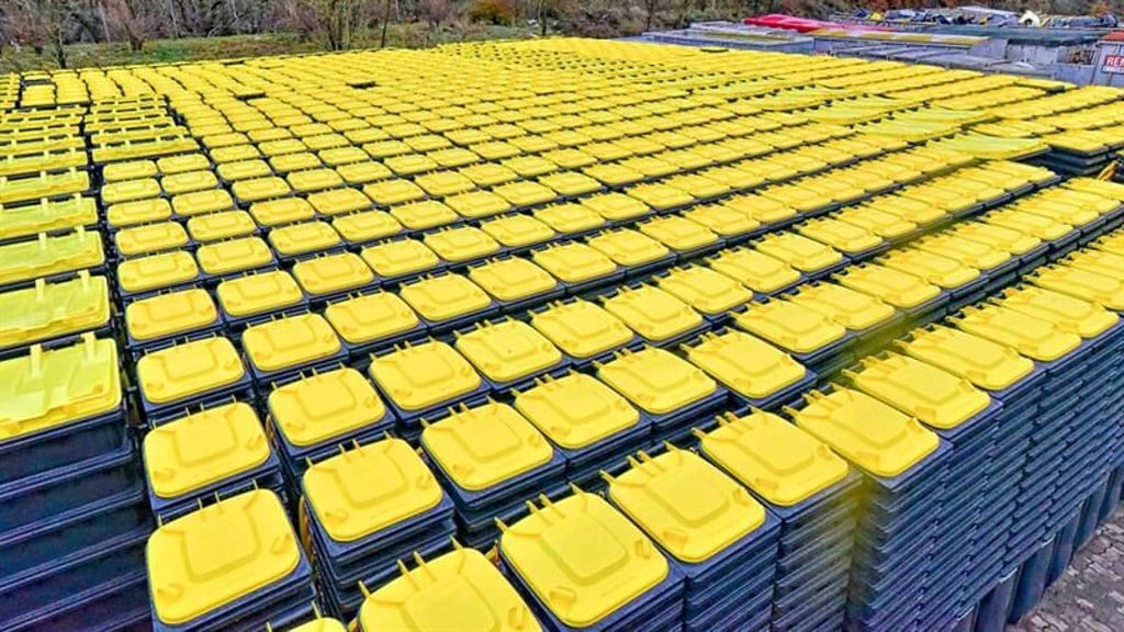 45.000 gelbe Tonnen hat das Unternehmen PreZero in Mansfeld-Südharz verteilt. Ab 2026 gehen sie nun richtig in Betrieb.