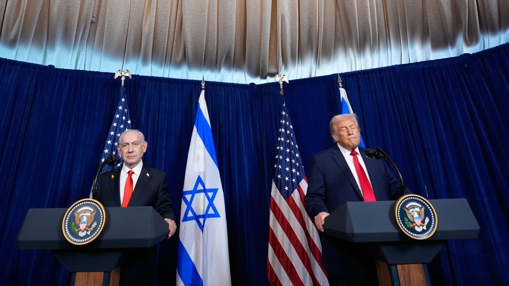 US-Präsident Trump und Israels Premier Netanjahu sehen den Iran weiter als Bedrohung.