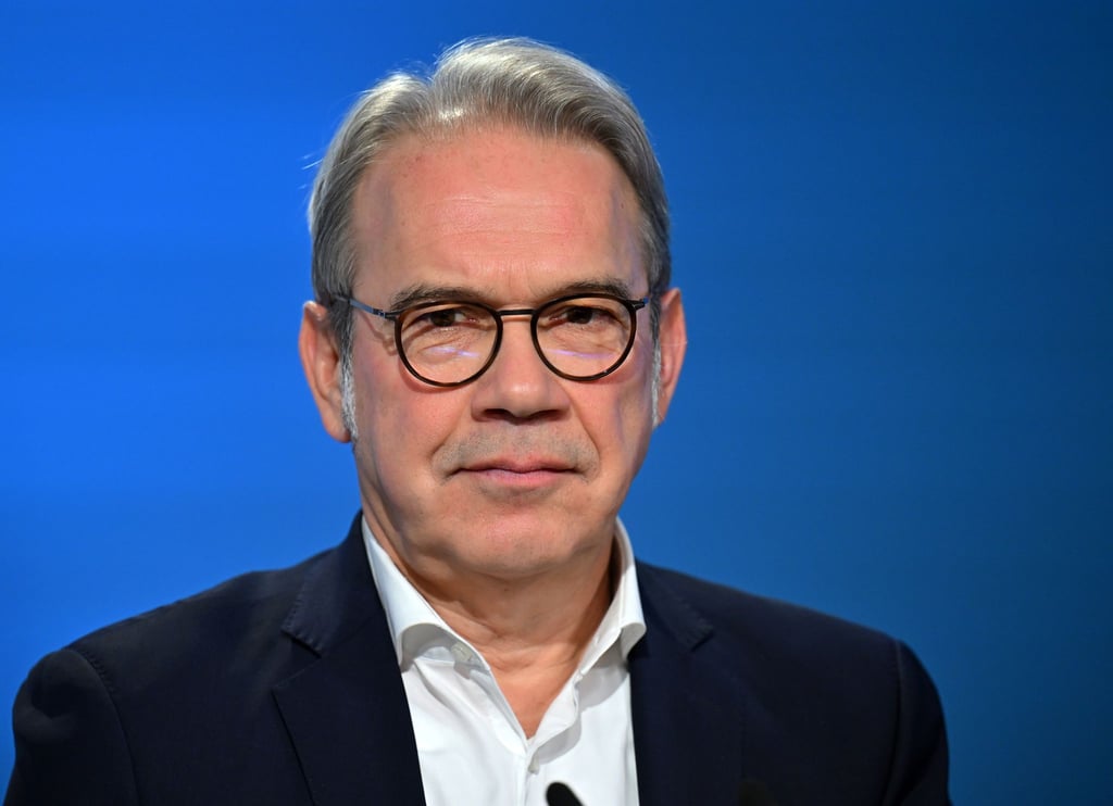Thüringens Innenminister Georg Maier (SPD) ist froh über das neue Drohnenabwehrzentrum von Bund und Ländern. (Archivbild)