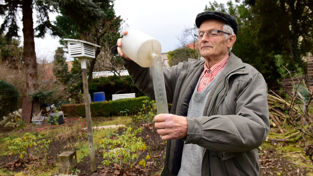 Der Eisleber Hermann Laabs dokumentiert seit mehr als 70 Jahren Wetterdaten für die Region. 