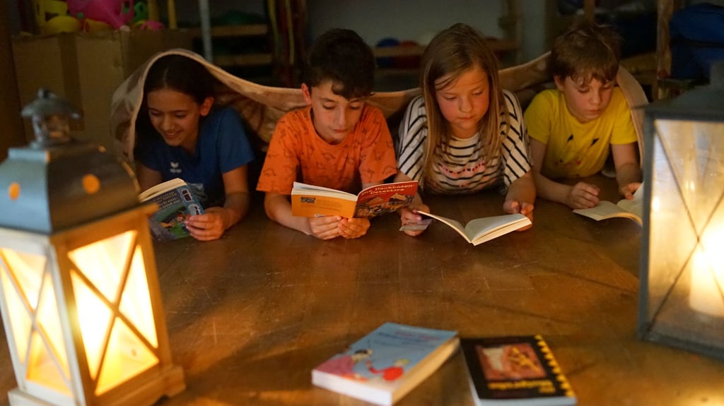 Lesenacht an der Grundschule Südwest: Eine von sechs geförderten Schulen in MSH.