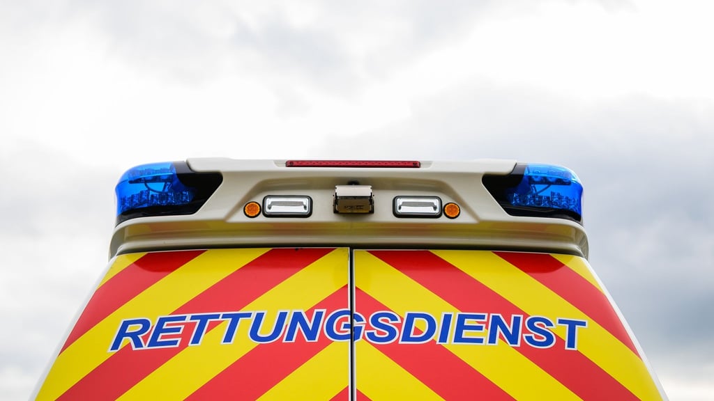 Der Rettungsdienst brachte den 81-jährigen Autofahrer nach dem Unfall in ein Krankenhaus. (Symbolbild)
